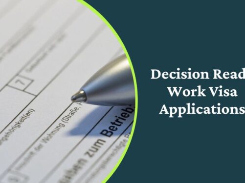 Decision Ready Work Visa Applications