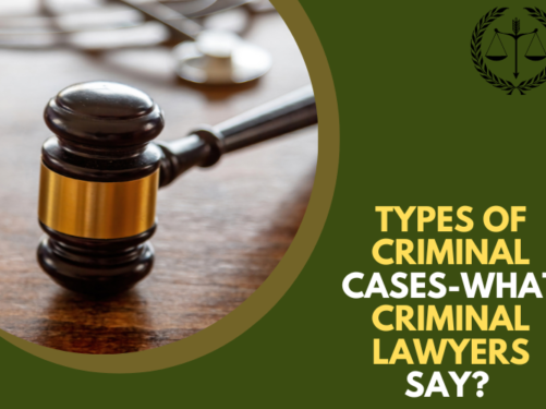 Types of Criminal Cases