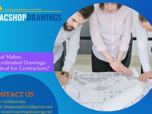 HVAC duct shop drawings