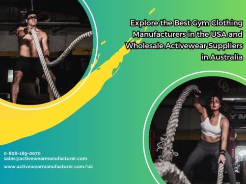 activewear manufacturer usa