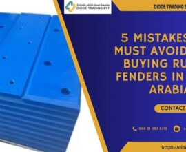 Marine Fender Manufacturer In Saudi Arabia