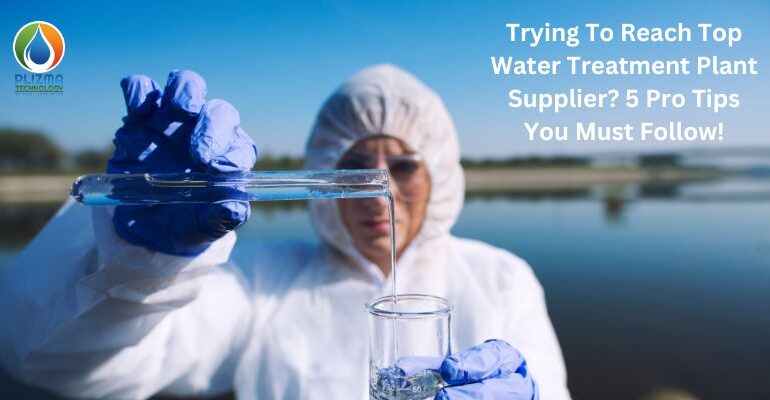 water treatment plant provider