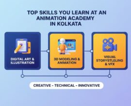 Top Skills You Learn at an Animation Academy in Kolkata