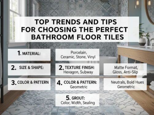 Top Trends and Tips for Choosing the Perfect Bathroom Floor Tiles