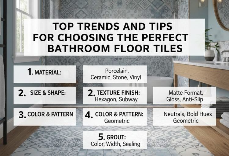 Top Trends and Tips for Choosing the Perfect Bathroom Floor Tiles