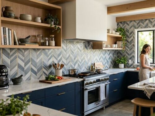 Trending Kitchen Wall Tile Designs for Stylish Interiors
