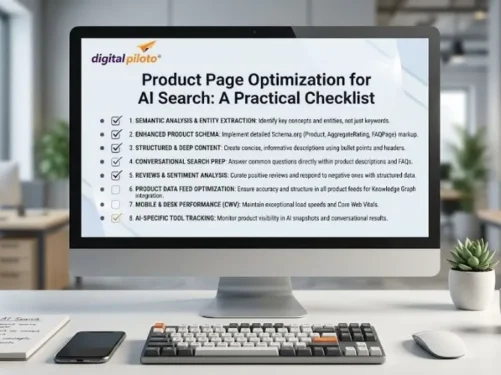 Product Page Optimization for AI Search: A Practical Checklist