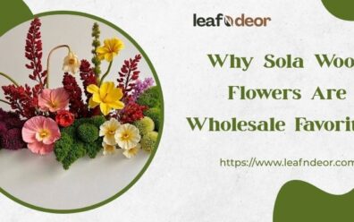 sola wood flower wholesale supplier