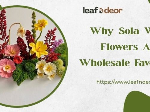 sola wood flower wholesale supplier