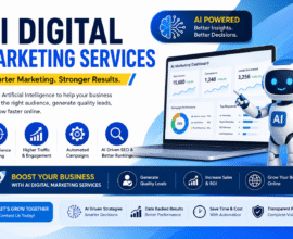 AI Digital Marketing Services helping businesses improve online visibility and customer engagement