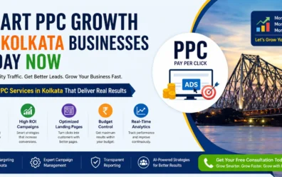 PPC Services in Kolkata managing targeted ads and online marketing campaigns for business growth