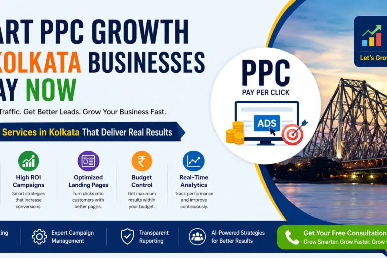 PPC Services in Kolkata managing targeted ads and online marketing campaigns for business growth