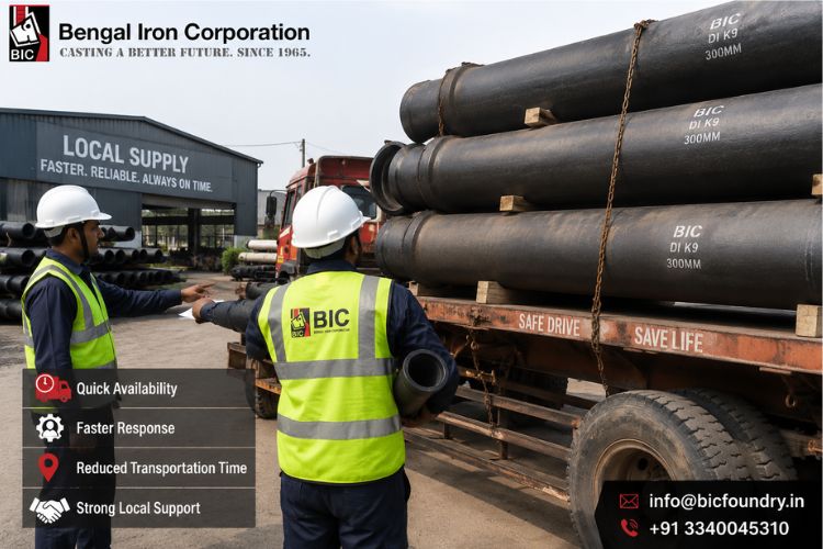 How Local Cast Iron Pipe Suppliers Near Me Reduce Project Delays