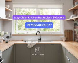 Easy-Clean Kitchen Backsplash Solutions