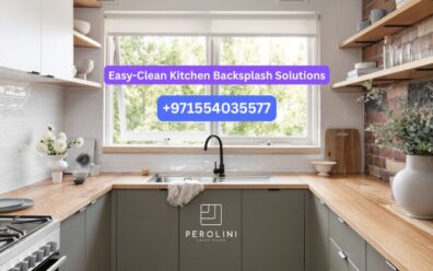Easy-Clean Kitchen Backsplash Solutions