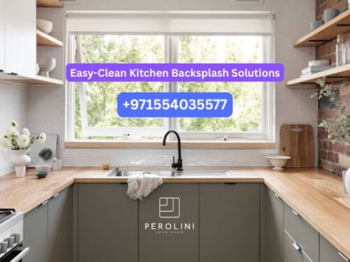 Easy-Clean Kitchen Backsplash Solutions