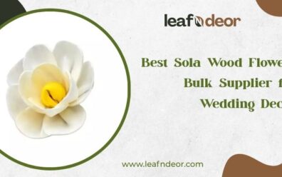 Best Sola Wood Flowers Bulk Supplier for Wedding Decor