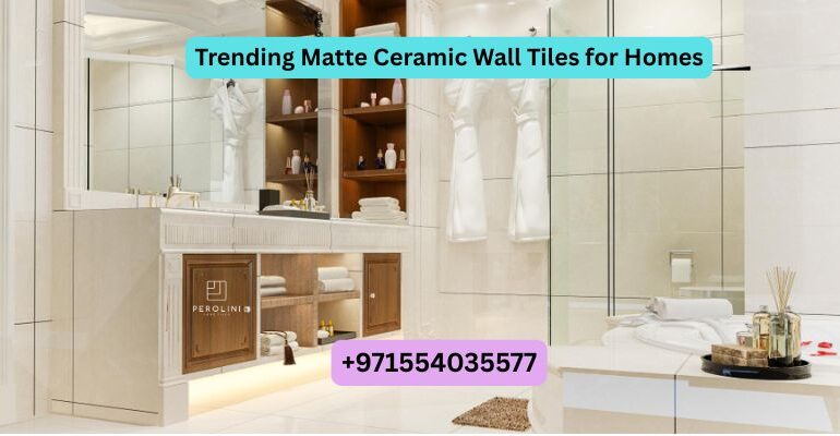 Trending Matte Ceramic Wall Tiles for Homes
