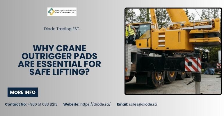 Crane Outrigger Pad in Saudi Arabia