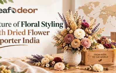 Future of Floral Styling with Dried Flower Exporter India