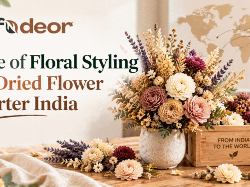 Future of Floral Styling with Dried Flower Exporter India